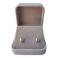 Aro esfera 8 mm de plata 925 bañados en oro 18 k - Miniatura 1