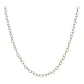 Collar choker ajustable corazones de plata 925 bañado en oro de 18 k - Miniatura 2