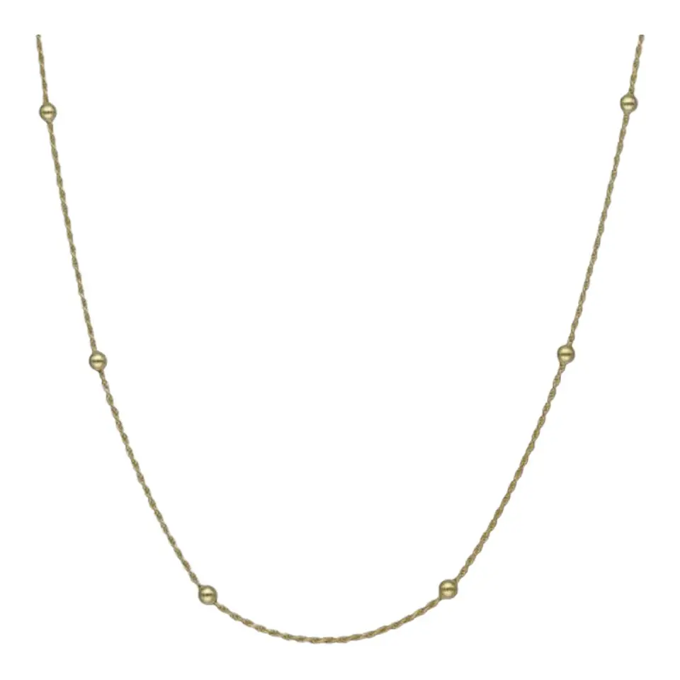 choker ajustable turbillon esferas de plata 925 bañado en oro de 18k 2