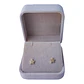 Aro estrellas circones de plata 925 bañado en oro de 18 k - Miniatura 3