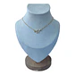 Collar estrellas circones de plata 925 bañado en oro de 18 k - Miniatura 2