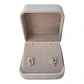 Aro mariposa circones de plata 925 bañados en oro de 18 k - Miniatura 2