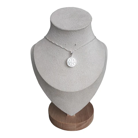 collar kultrun de plata s925