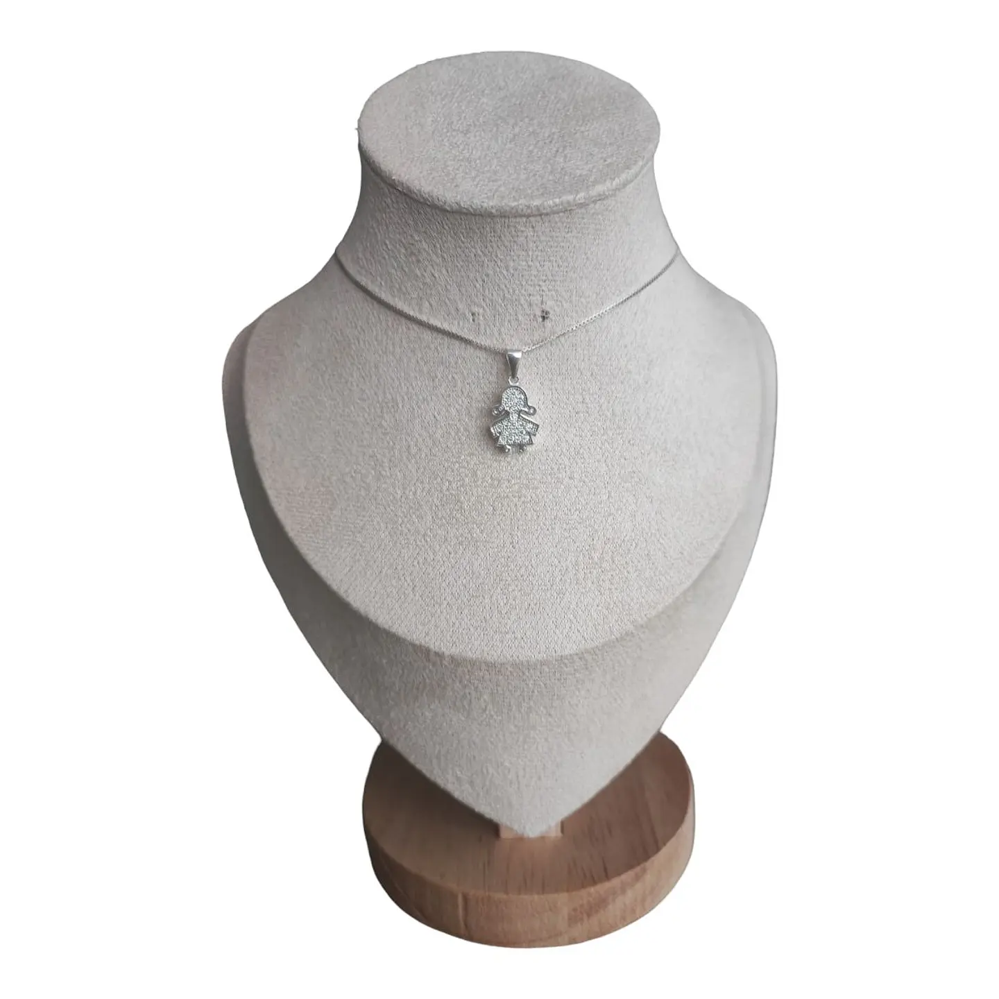 collar niña con circones de plata s925 1