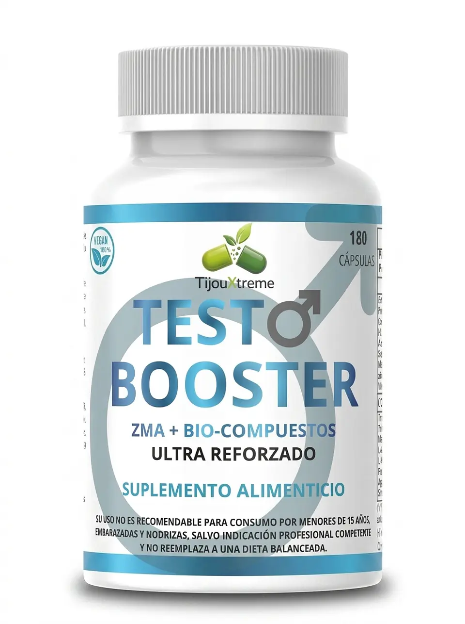 Fórmula Deportiva Vitalidad Masculina – 180 Cápsulas 1