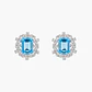 Aros Topacio Y Diamantes - Miniatura 1