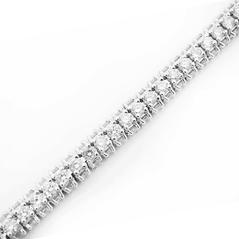 Pulsera Tenis Diamantes Brillantes.