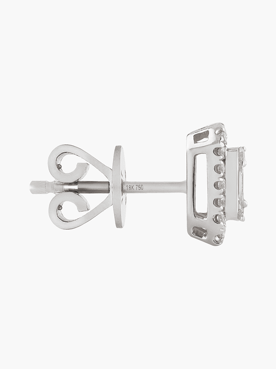 Aros  Diamantes Tipo Botton 3