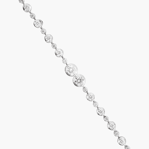 Pulsera Tenis Con Diamantes En Degrade