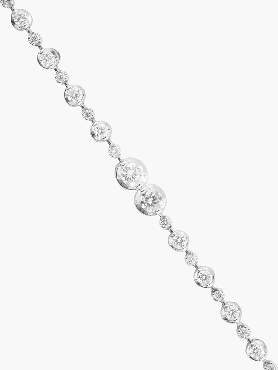 Pulsera Tenis Con Diamantes En Degrade 1