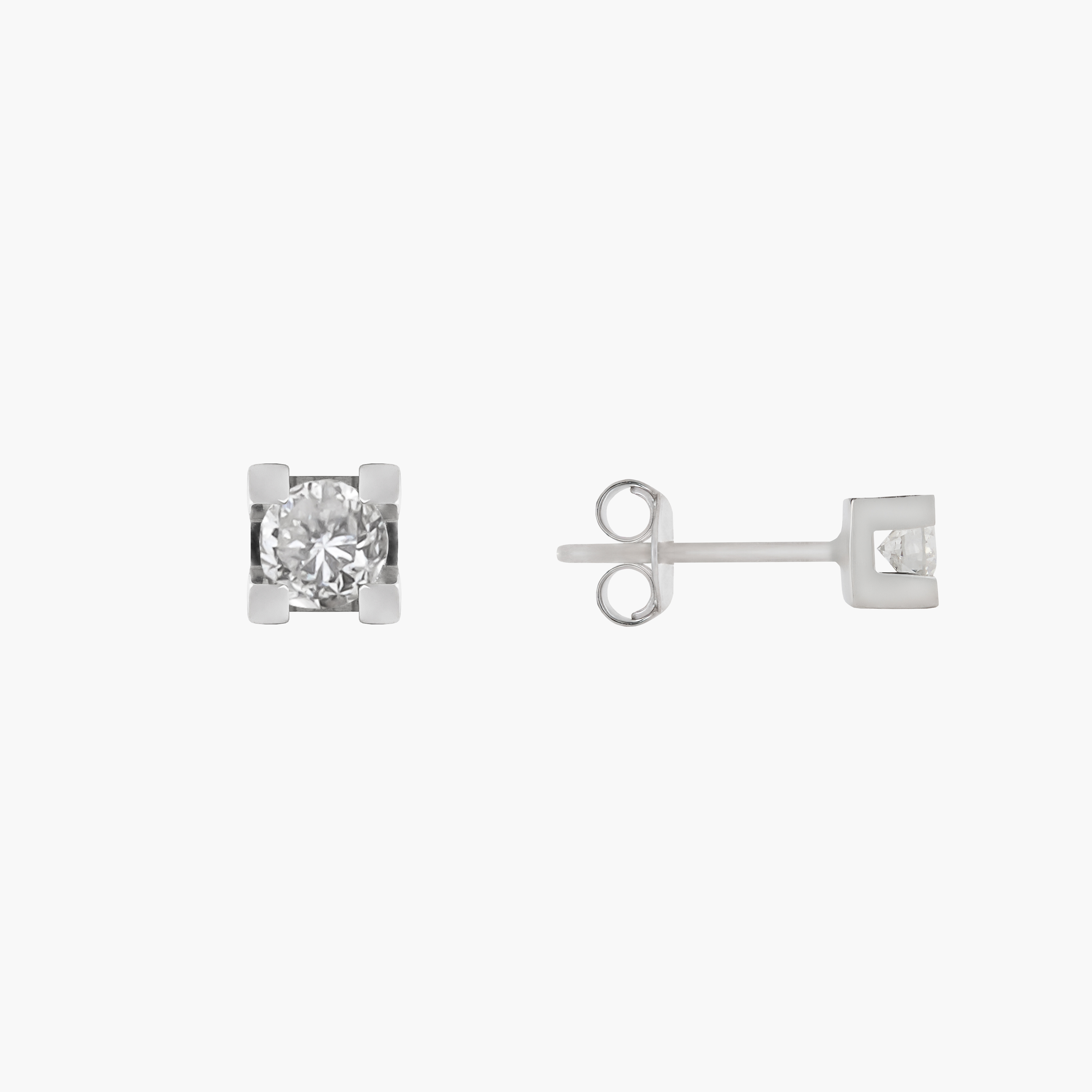 Aros Diamantes Solitarios 2