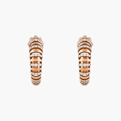 Aros Chunky con Diamantes