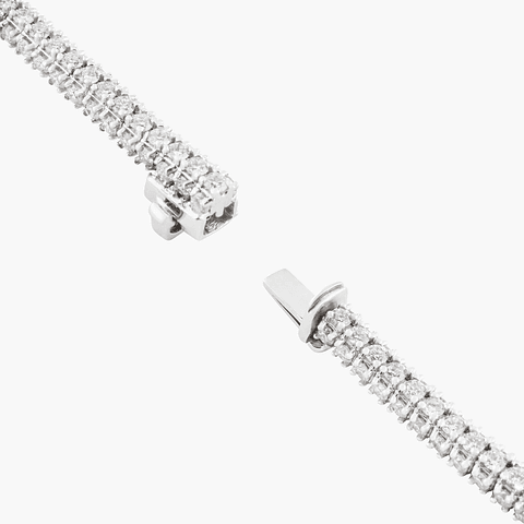Pulsera Tenis Diamantes Brillantes.