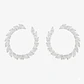 Aros Diamantes Leaf Circle - Miniatura 1