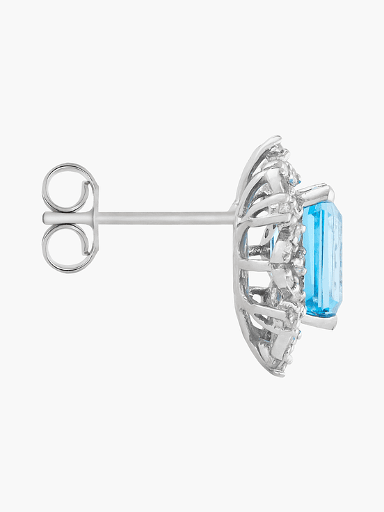 Aros Topacio Y Diamantes 3