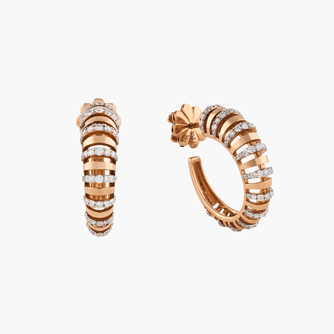 Aros Chunky con Diamantes