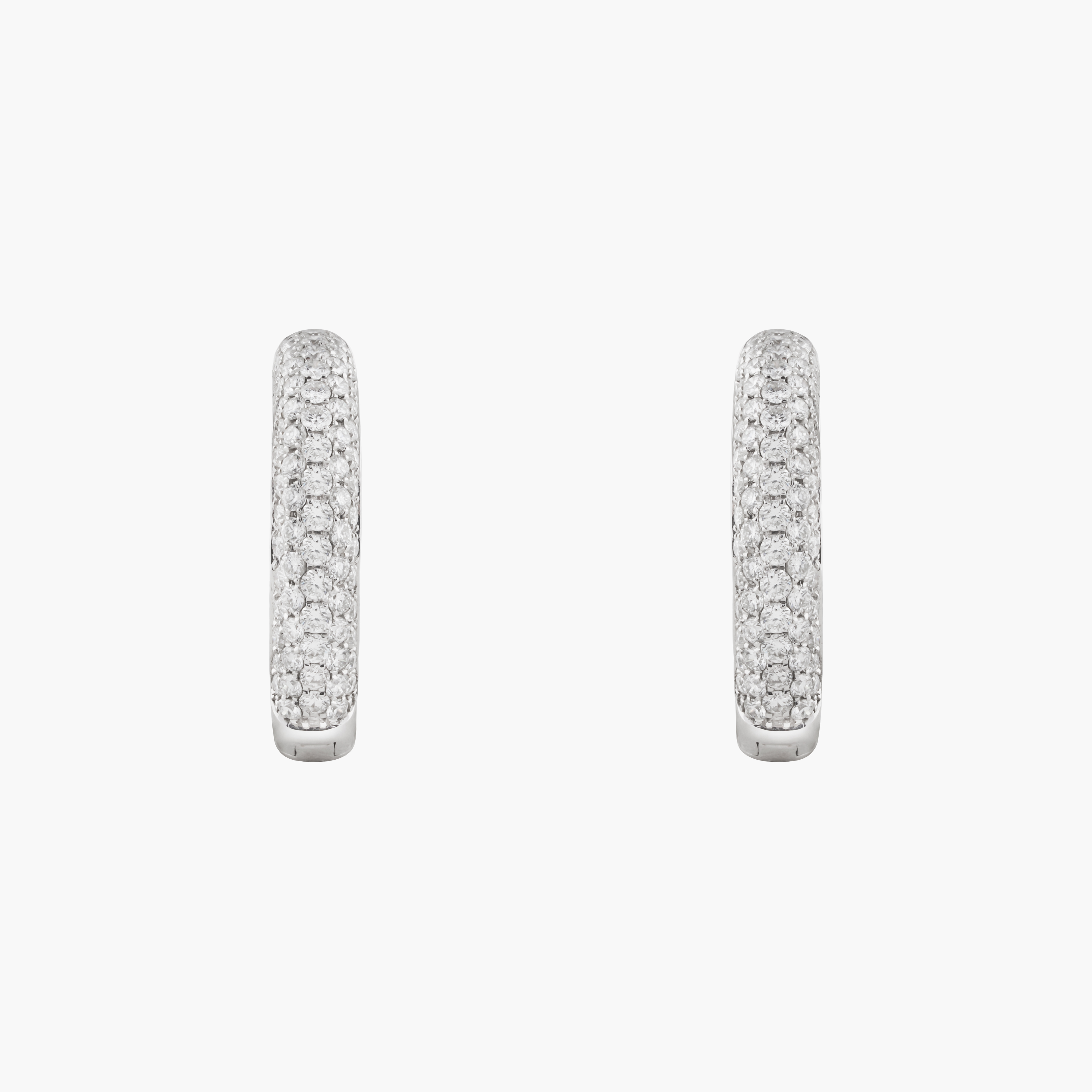 Aros Hoop En Full Diamantes 1