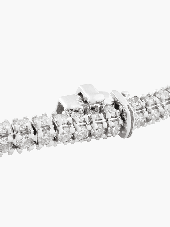 Pulsera Tenis Diamantes Brillantes. 3