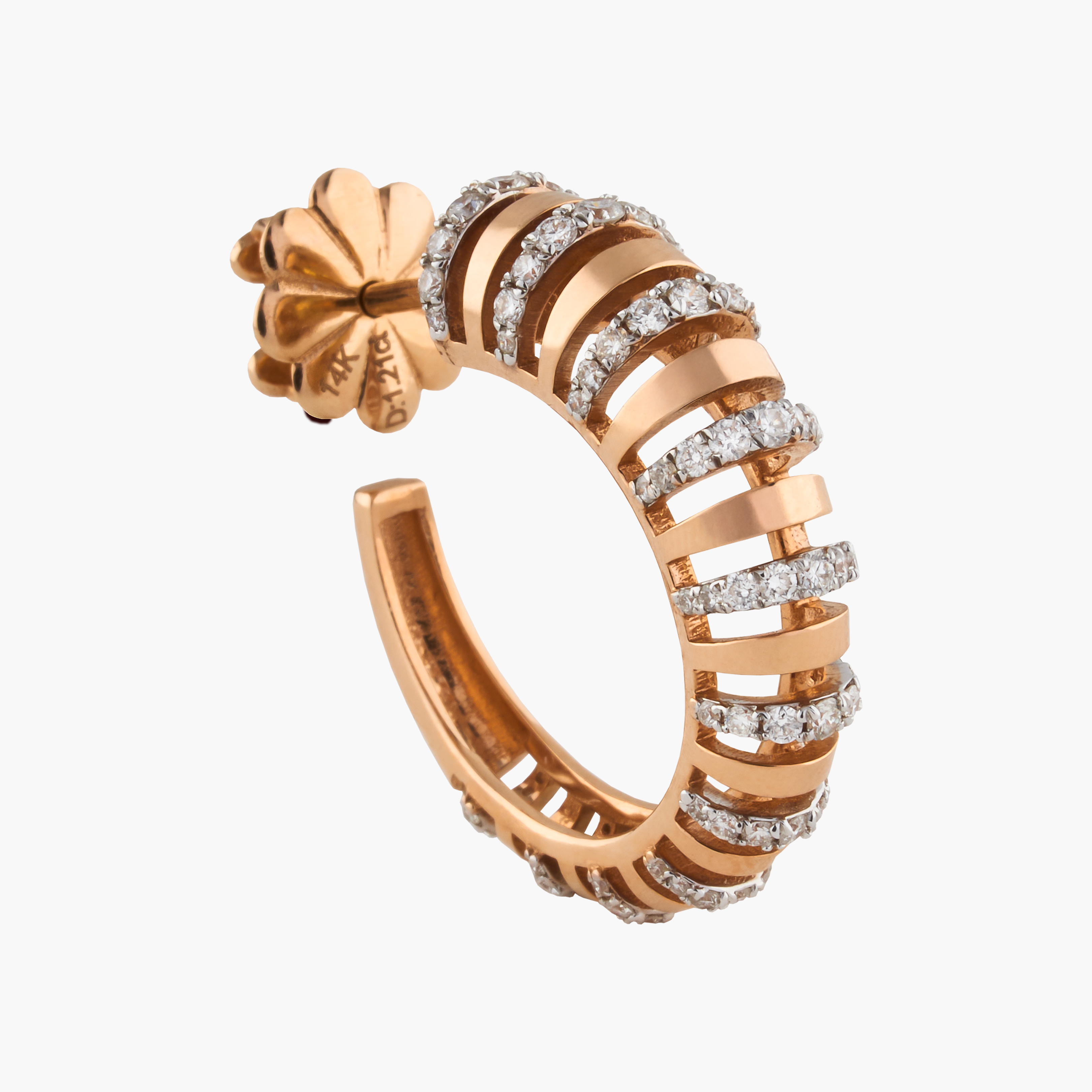 Aros Chunky con Diamantes 3