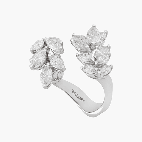 Anillo Diamantes Marquise