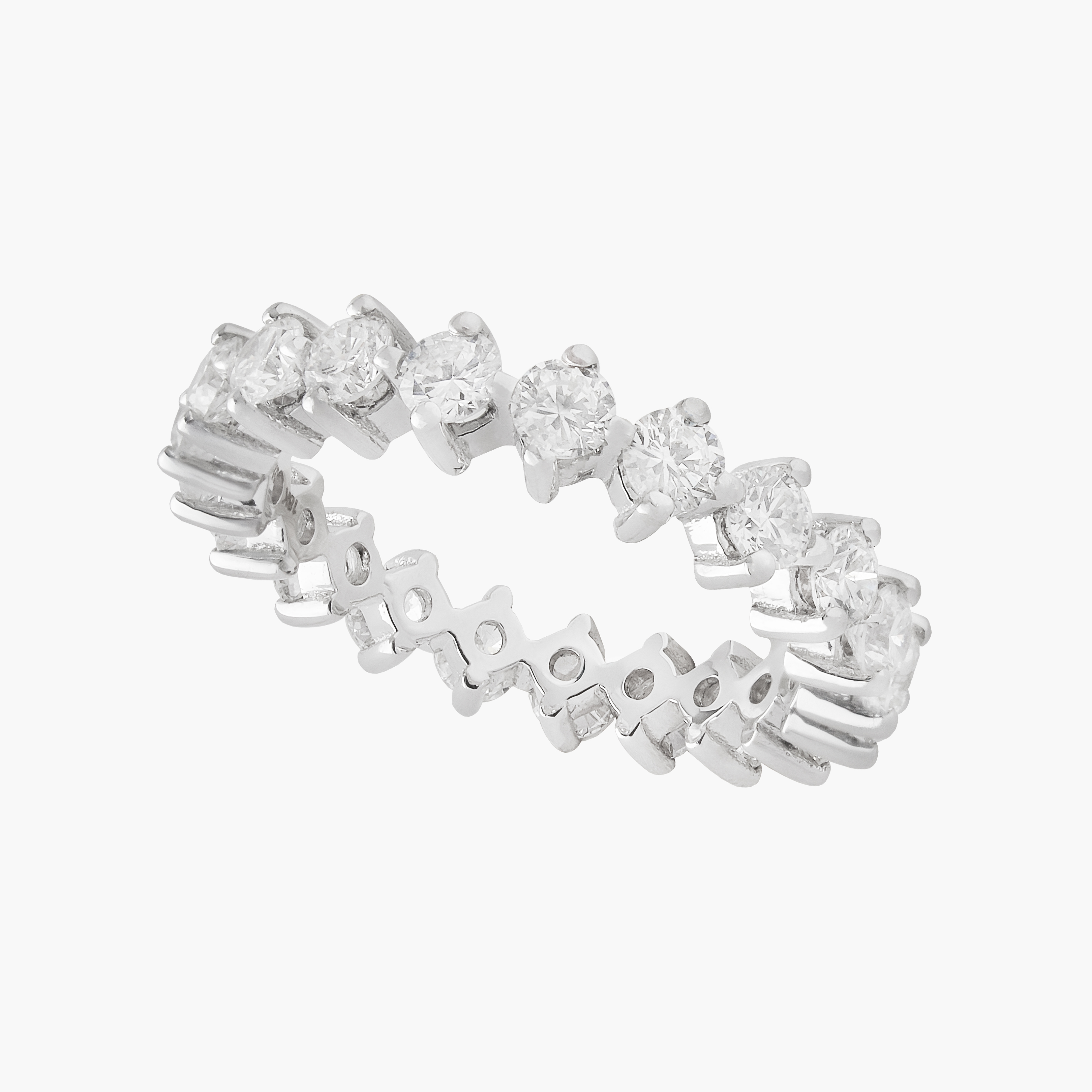 Anillo Eternidad En Marquise 1