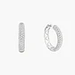 Aros Hoop En Full Diamantes - Miniatura 2