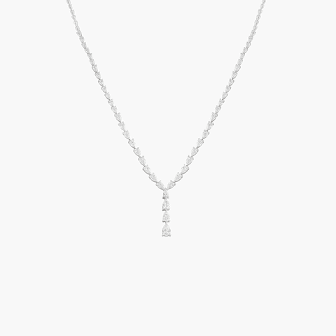 Colgante Caída De Diamantes