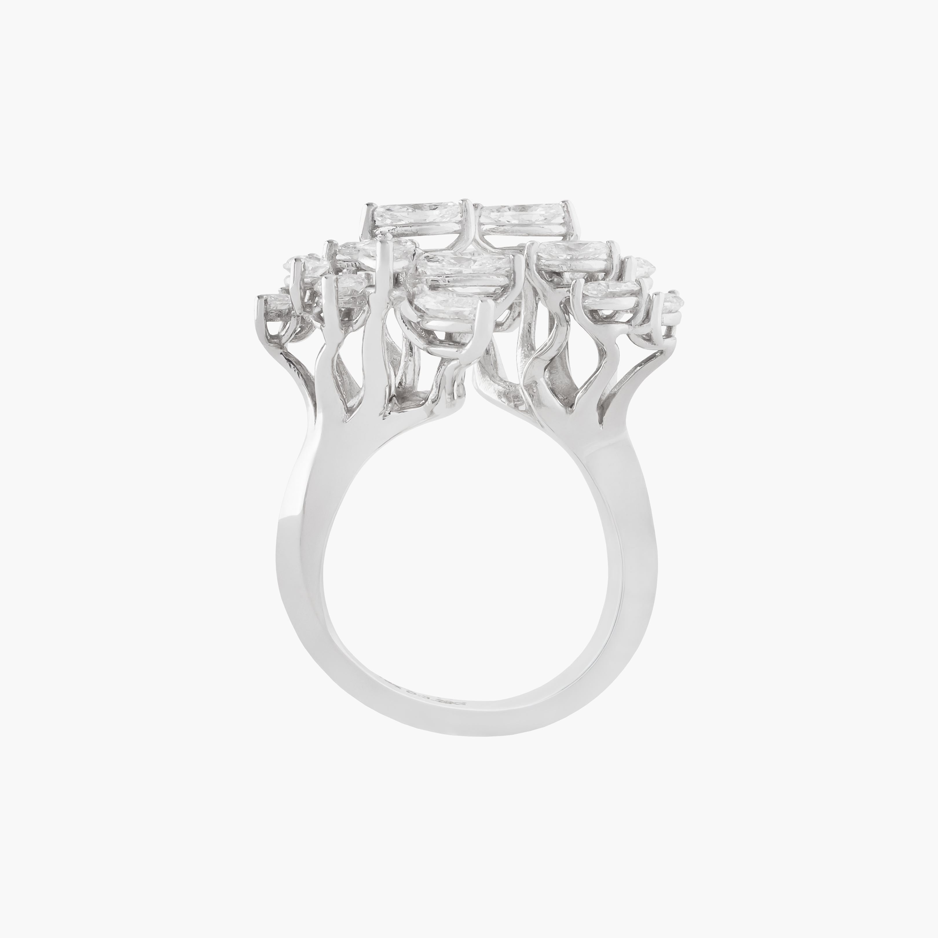 Anillo Diamantes Marquise 2