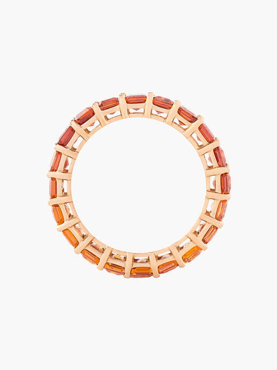 Anillo Eternidad Citrinos 2