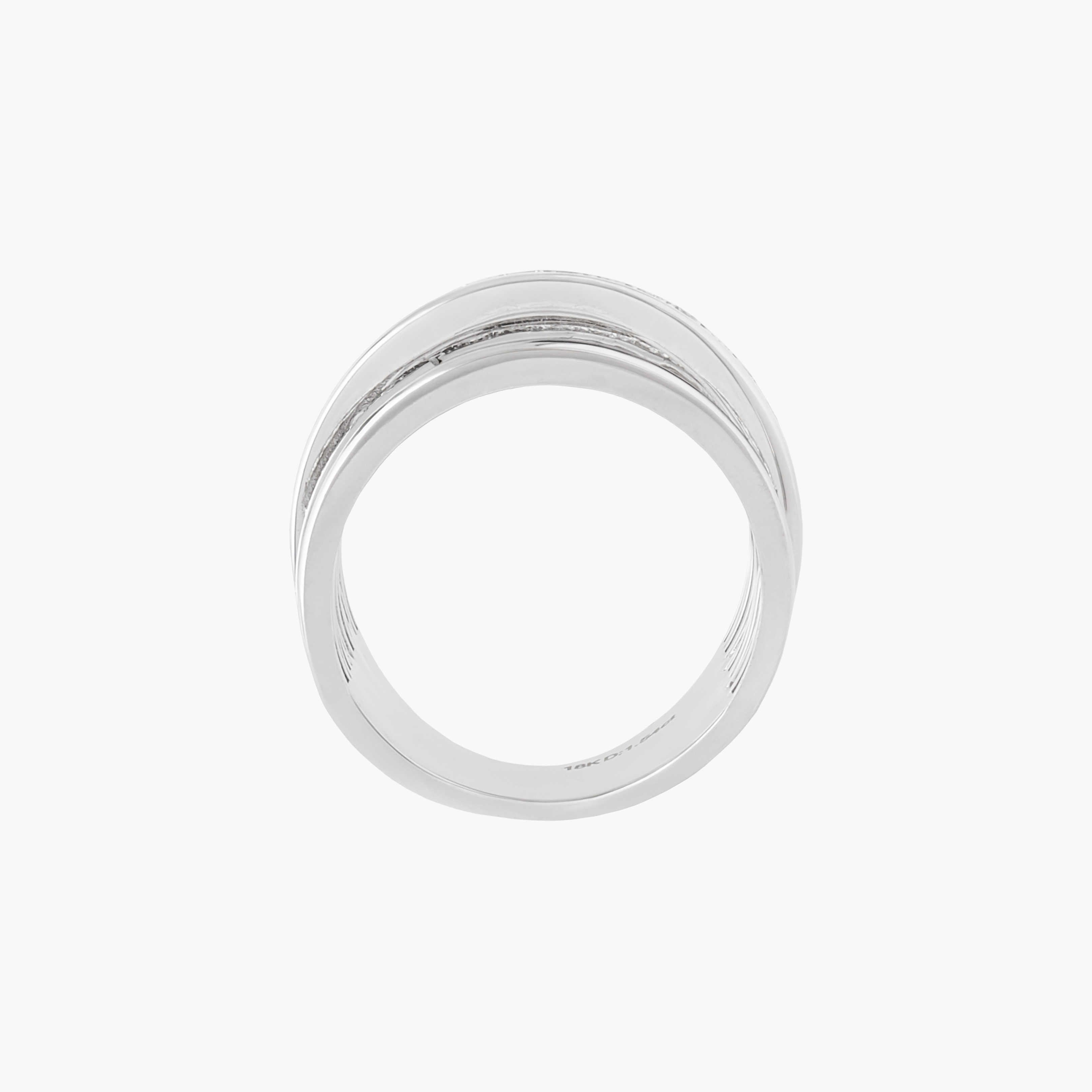 Anillo Maxi Chunky Con Diamantes 2