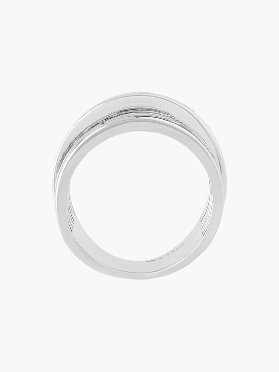 Anillo Maxi Chunky Con Diamantes 2