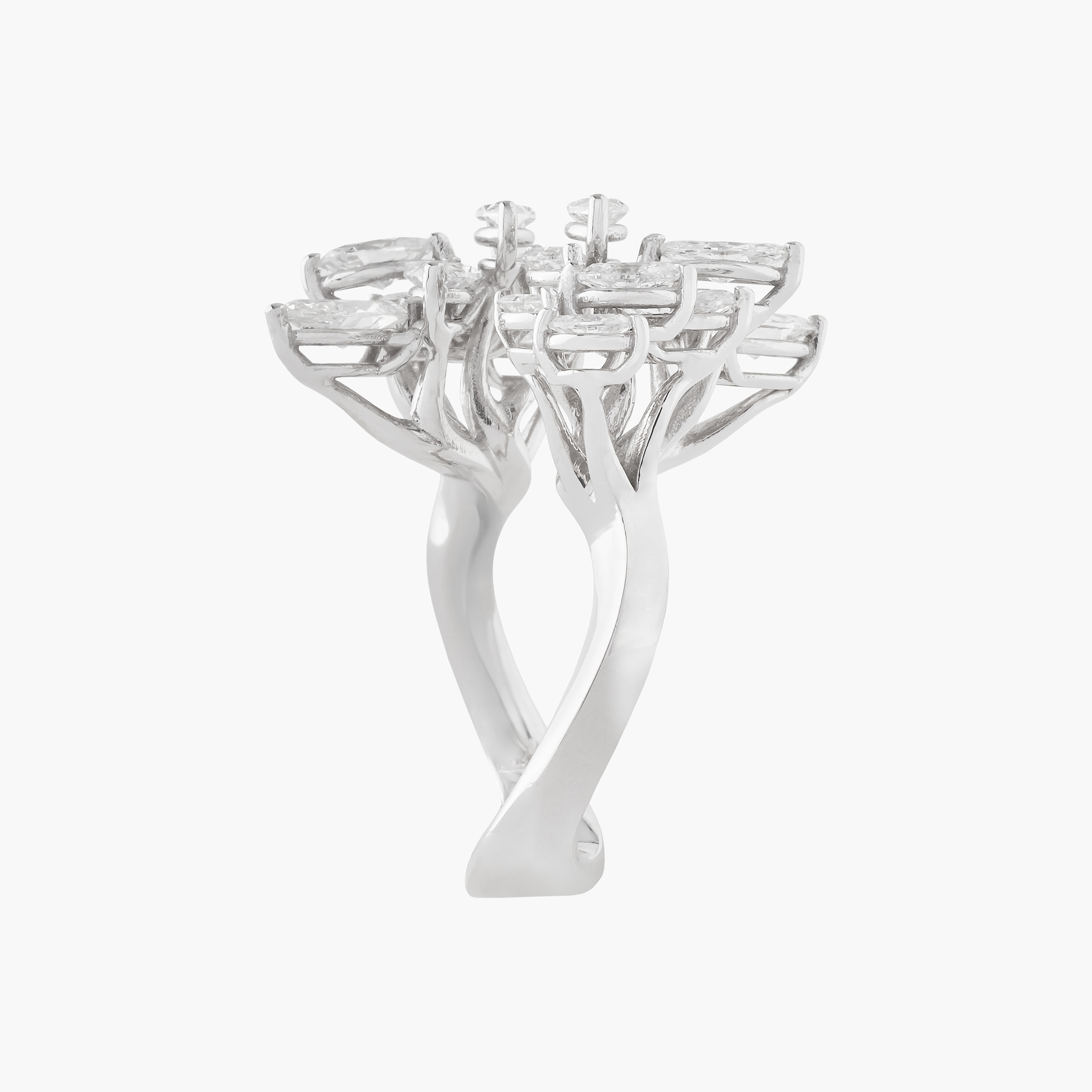 Anillo Diamantes Marquise 3