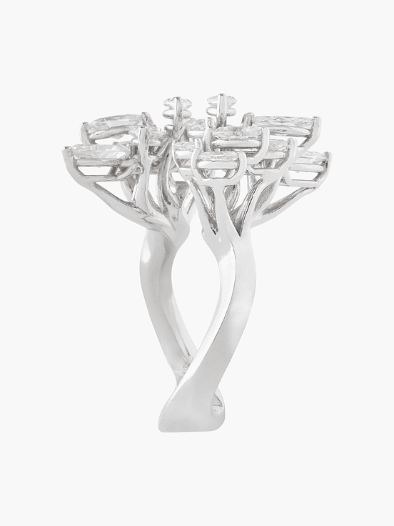 Anillo Diamantes Marquise 3