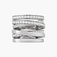 Anillo Maxi Chunky Con Diamantes - Miniatura 3