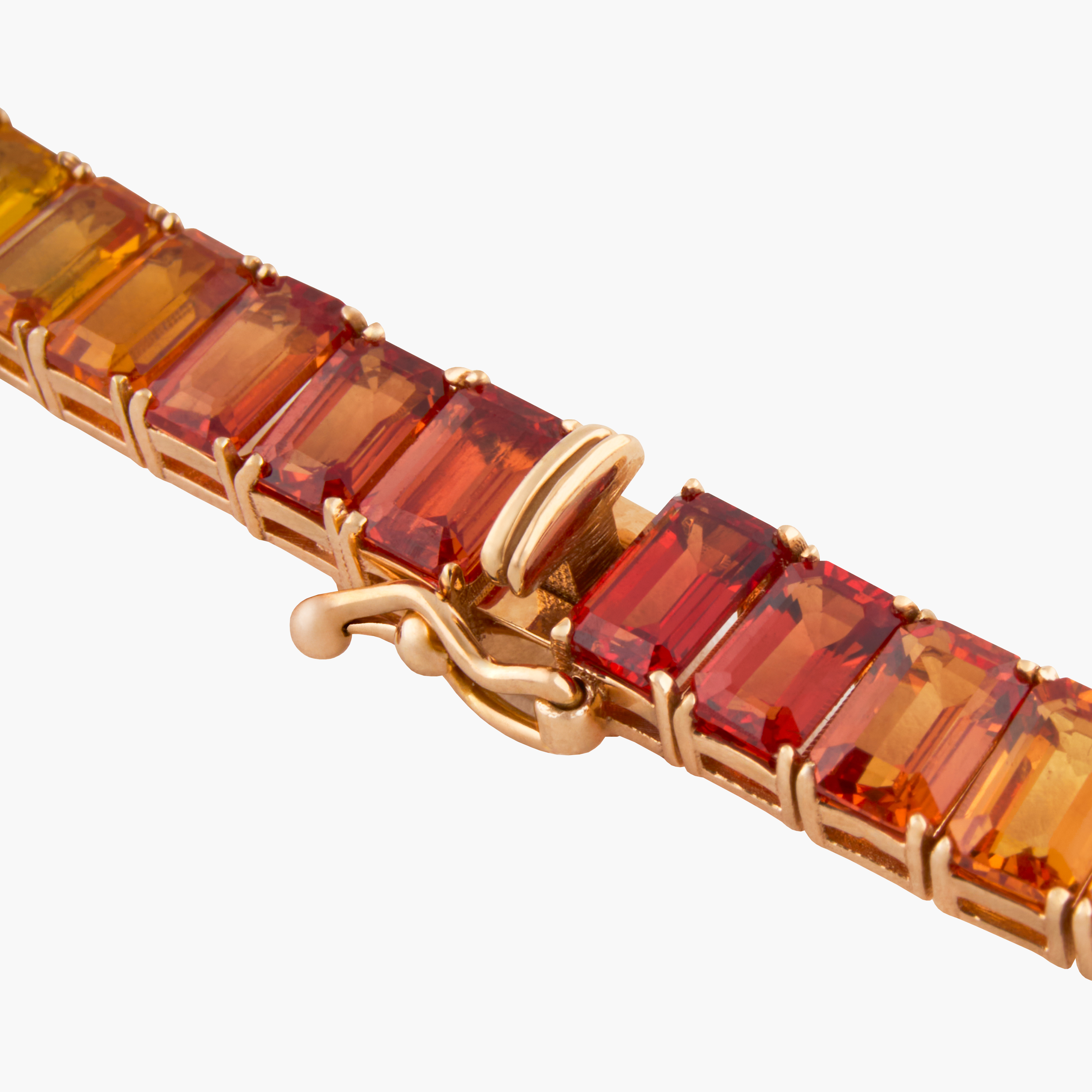 Collar Arcoiris De Zafiros 3
