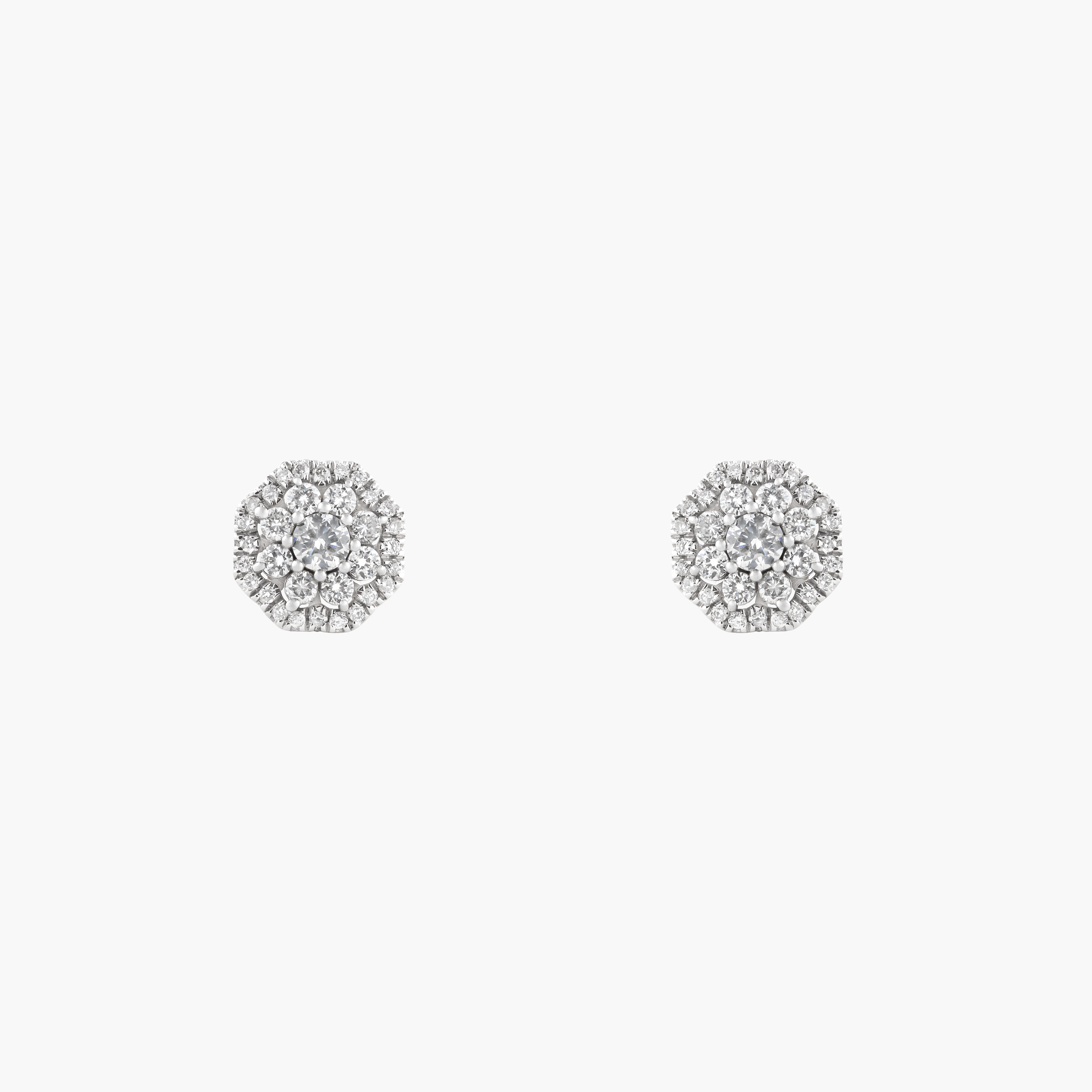 Aros Diamante en Flor 1