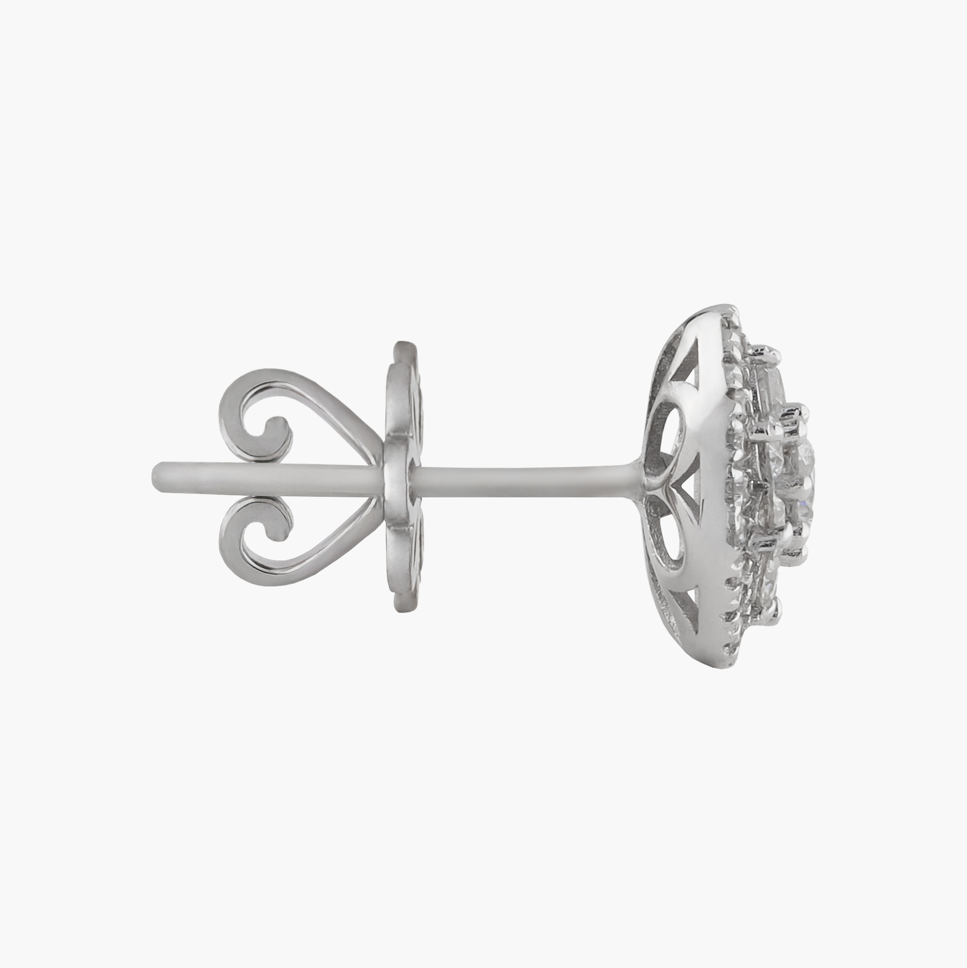 Aros Diamante en Flor 3