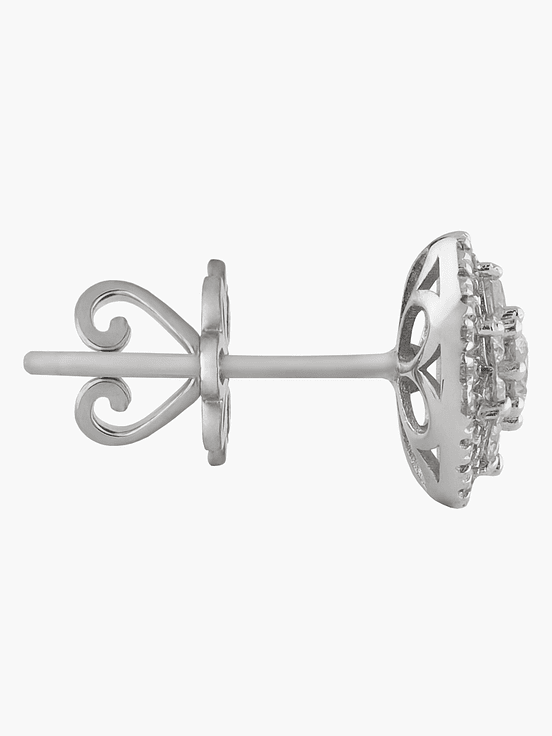 Aros Diamante en Flor 3