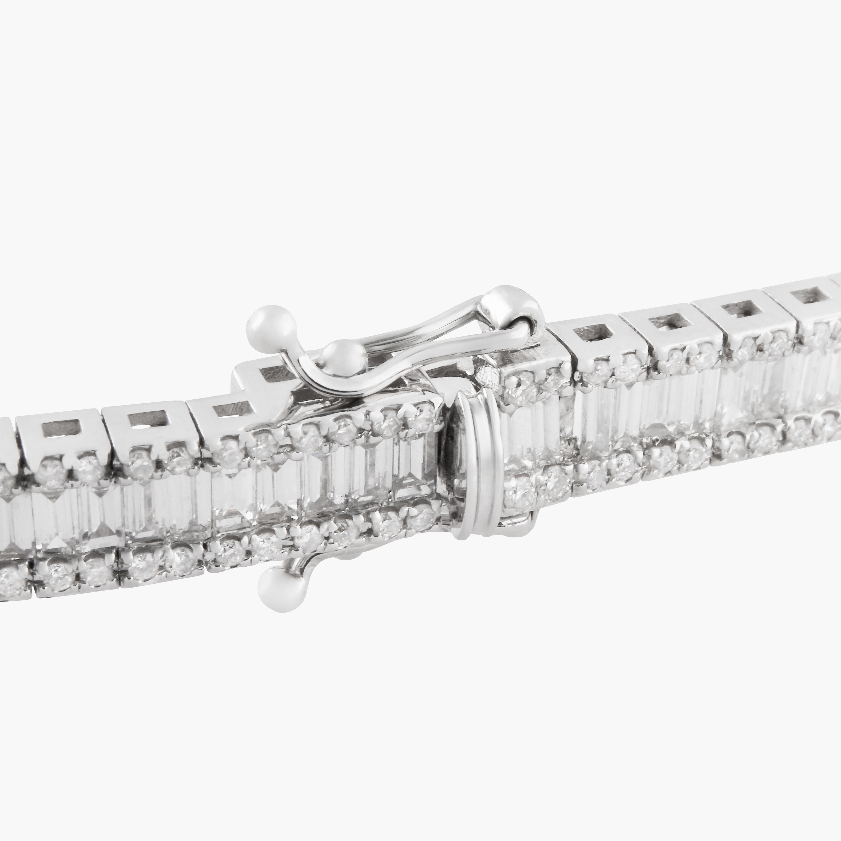 Pulsera Tenis Diamantes  Baguette 2