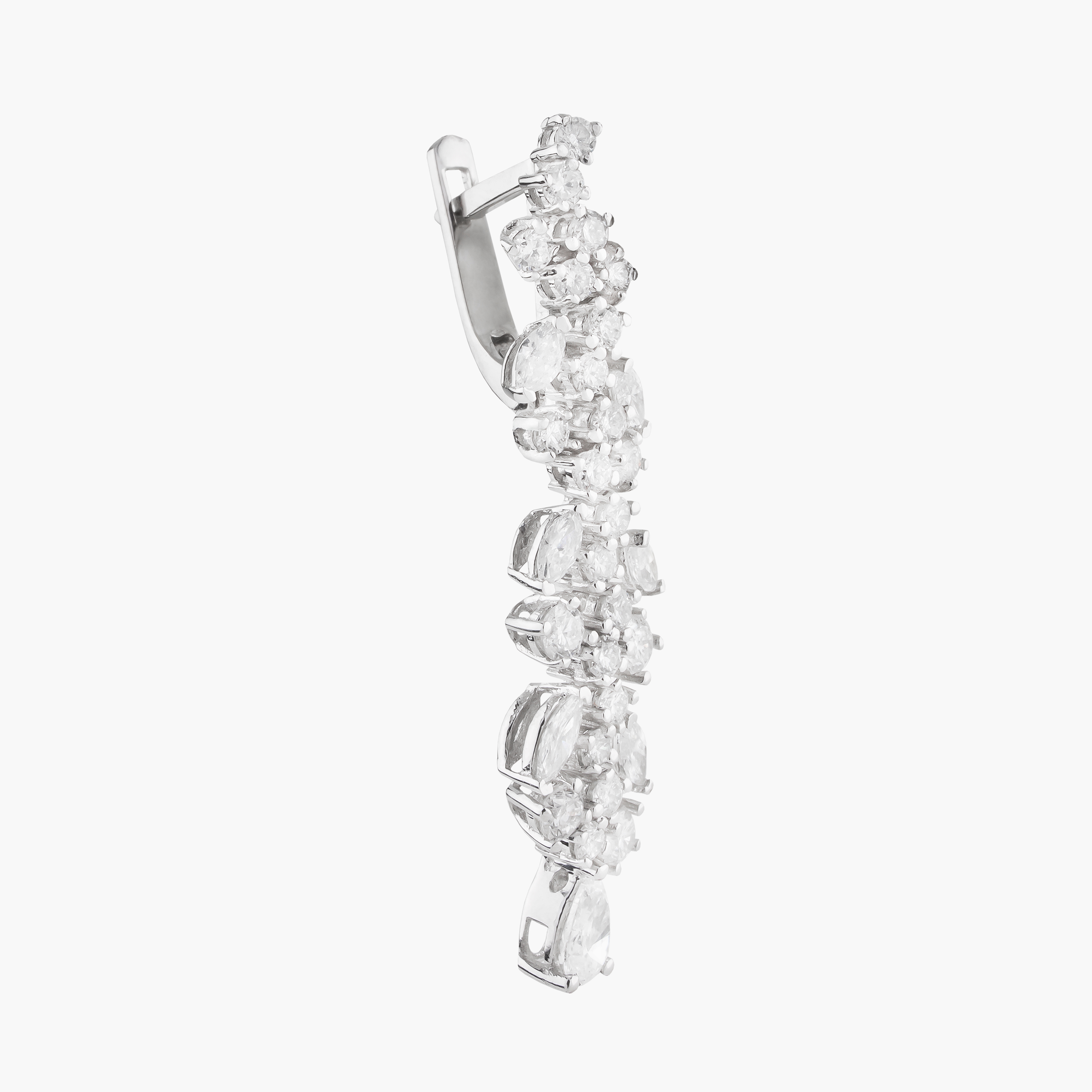 Pendientes Colgantes Con Diamantes 3