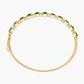Brazalete Esmeraldas Con Diamantes - Miniatura 2