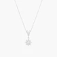Colgante Diamantes Pavé en Flor - Miniatura 1