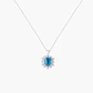 Collar Topacio Y Diamantes - Miniatura 1