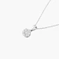 Colgante Diamantes Brillante En Flor - Miniatura 2