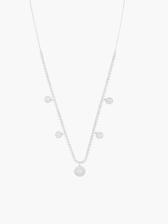 Gargantilla Diamantes Gotas  Luz 1