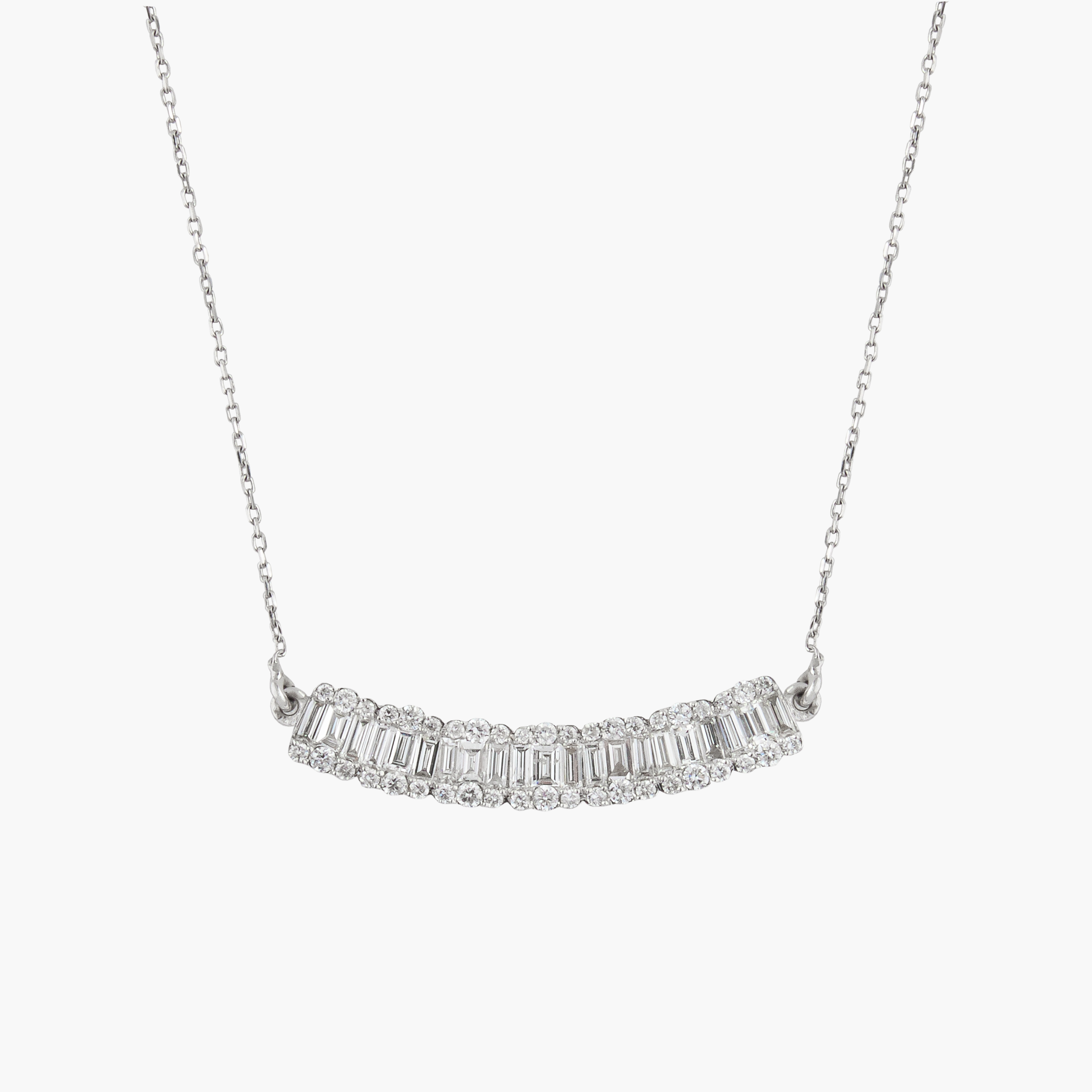 Collar Diamantes Baguette 1