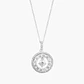Collar Diamante Solitario Flotante - Miniatura 1