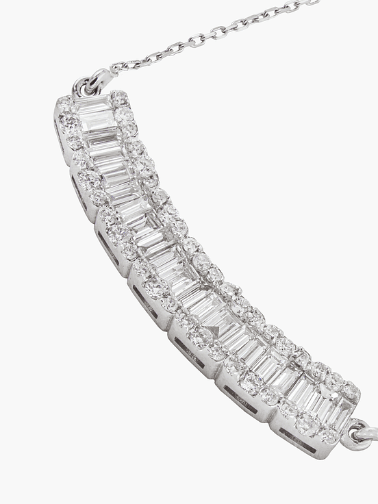 Collar Diamantes Baguette 2