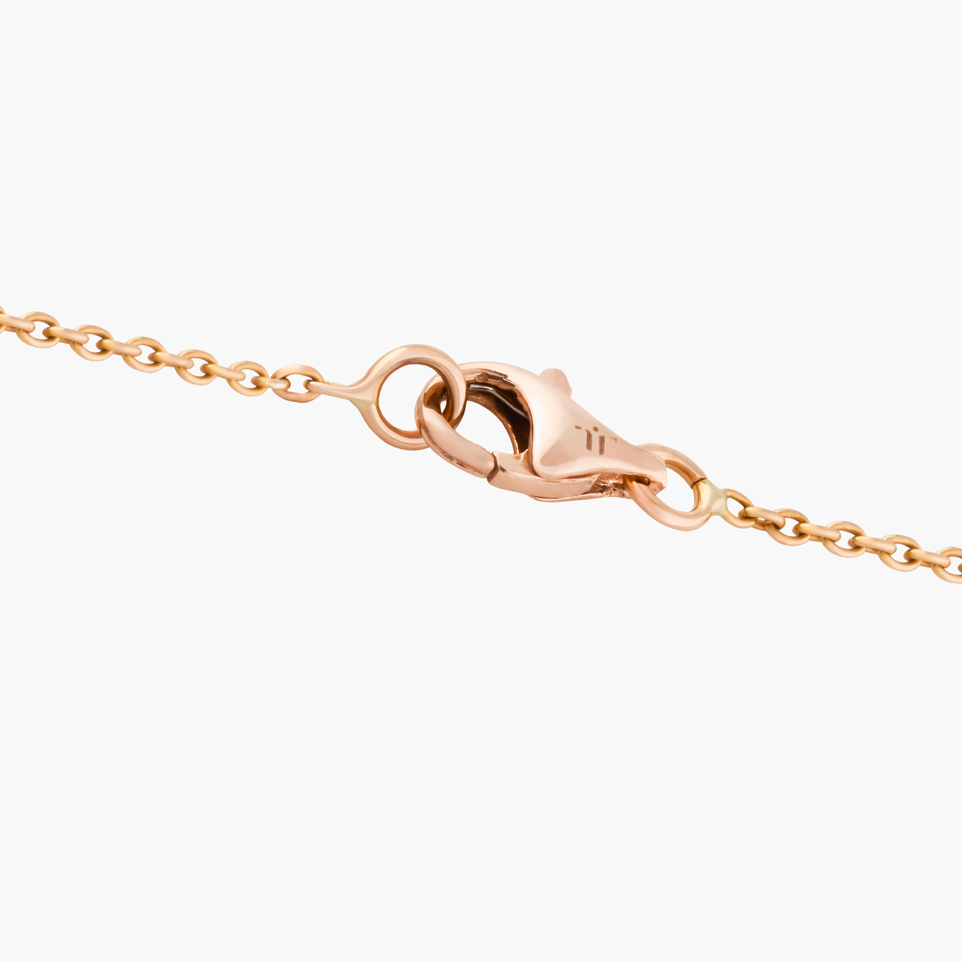 Colgante  Racimo  Diamantes En Oro Blanco- Rosa 3