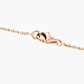 Colgante  Racimo  Diamantes En Oro Blanco- Rosa - Miniatura 3